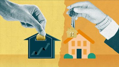 Aluguel ou fundos imobiliários