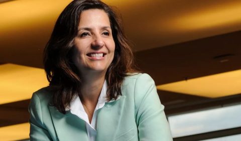 A vice-presidente de RI e Sustentabilidade da BRF, Grazielle Parenti: segurança alimentar é um desafio no interior do país, onde a companhia tem várias unidades — Foto: Claudio Belli/Valor
