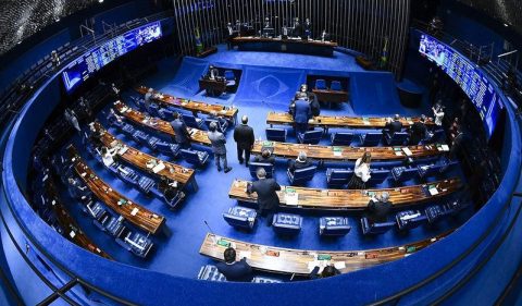 Plenário do Senado Federal:. Foto: Marcos Oliveira/Agência Senado