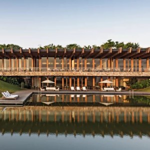 O hotel Fasano Boa Vista, localizado no interior de São Paulo