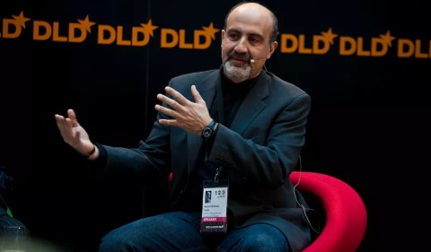 O matemático, investidor e escritor Nassim Taleb. Foto: Eirikso/Wikimedia Commons
