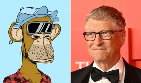 Gates, criador da Microsoft, ironizou os 'Bored Apes' Arte/O GLOBO
