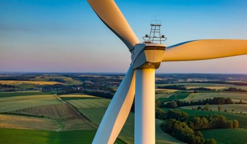 Pás para produção de energia eólica - Foto: divulgação/ Aeris