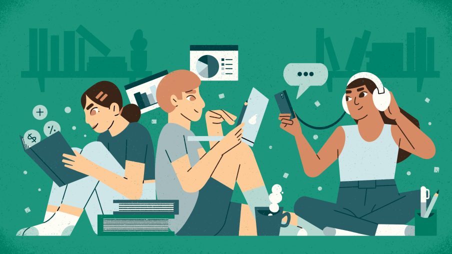 Dicas de podcasts e livros para se informar sobre finanças e investimentos