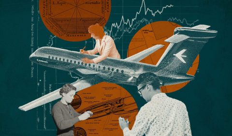 Confira as projeções para as ações da Embraer e entenda por que as ações têm desempenho ruim na Bolsa - Ilustração: Marcelo Andreguetti
