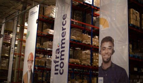 Galpão da Infracommerce, empresa especializada em tecnologia para a indústria - Foto: divulgação