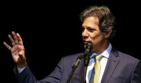 Fernando Haddad se encontrou nesta quinta-feira com Campos Neto e Tebet em reunião do Conselho Monetário Nacional. Foto: Marcelo Camargo/Agência Brasil
