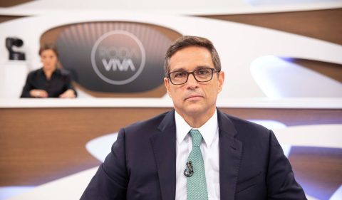 O presidente do Banco Central, Roberto Campos Neto, em participação no programa Roda Viva, da TV Cultura. Foto: Divulgação