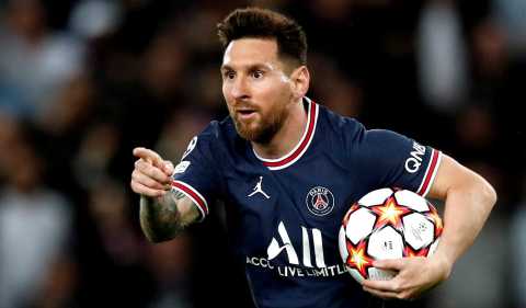 Messi quando defendia clube em Paris. Foto: Benoit Tessier/File Photo/Reuters