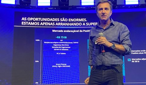 Helio Rotenberg, presidente da Positivo Tecnologia: com incorporação da Algar Tech, empresa mira mercado no Brasil de R$ 36 bi. foto: Renato Jakitas/Inteligência Financeira