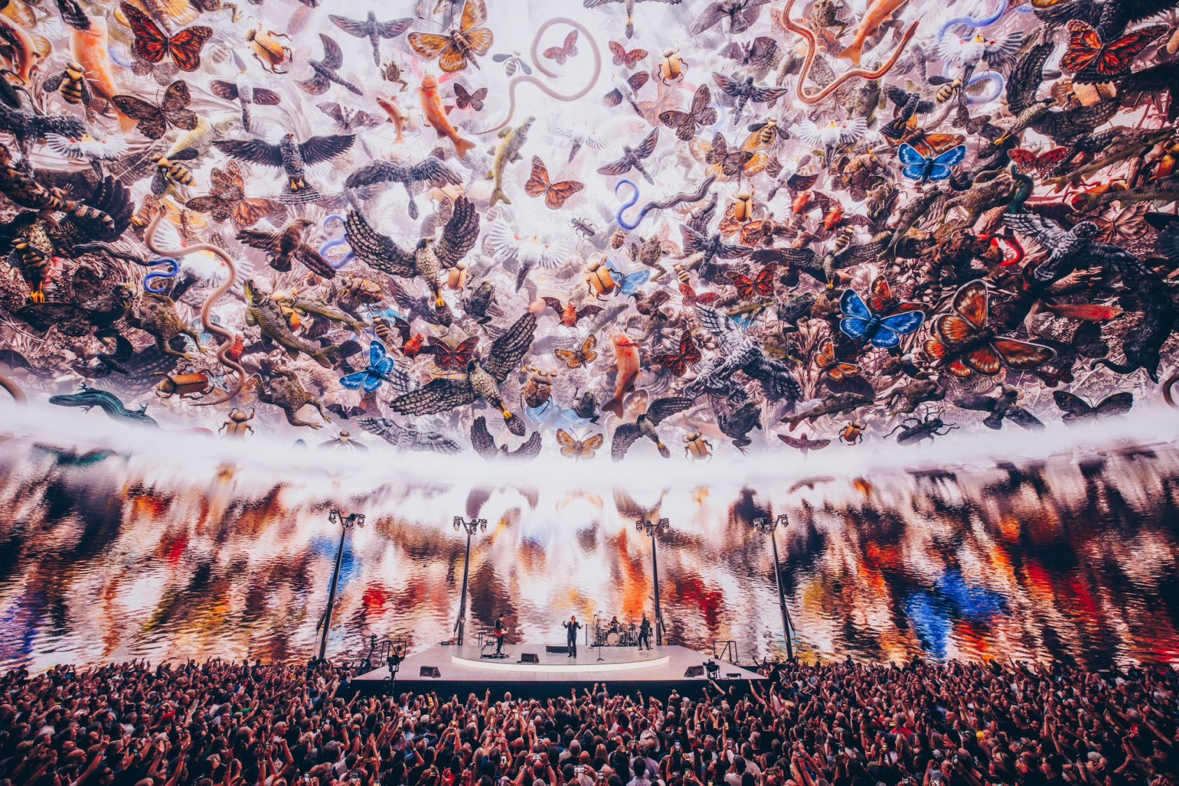 Imagens do interior da Sphere