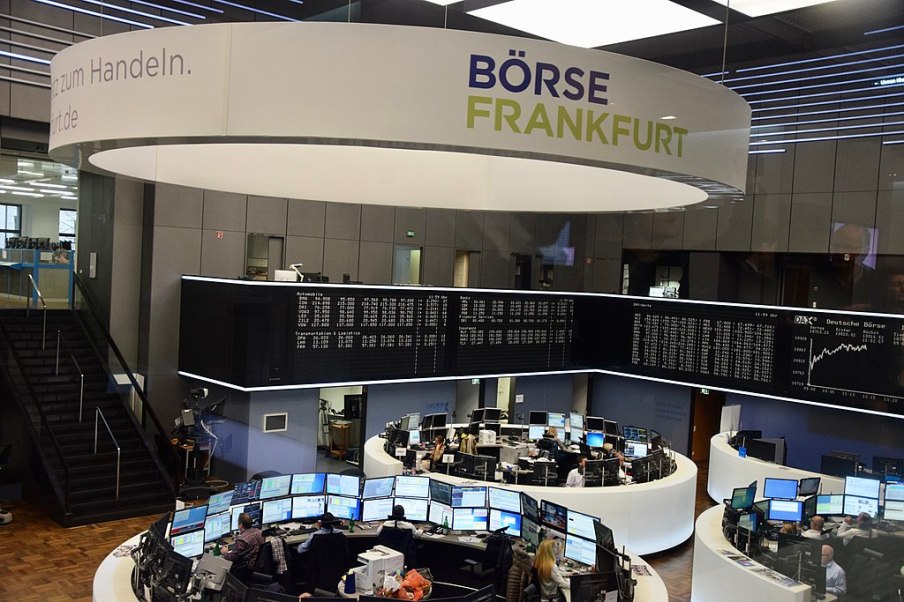 Bolsa de Frankfurt, bolsas europeias