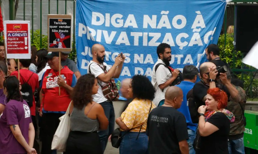greve, privatizações, são paulo
