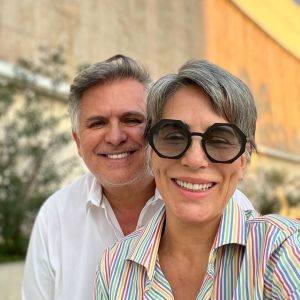 Orlando Morais e Glória Pires