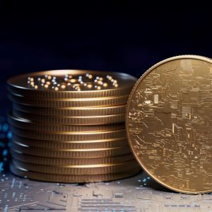 Imagem para a matéria sobre o Render Token em que aparecem várias moedas empilhadas.