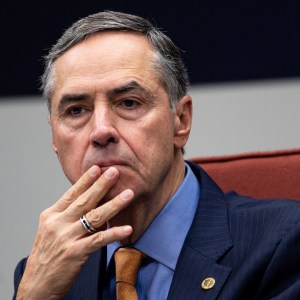 O presidente do STF, Luís Roberto Barroso, em evento.
