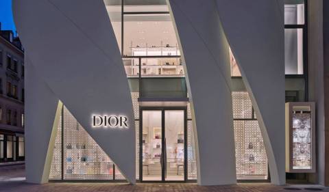 Loja da Dior, uma das marcas da LVMH, em Genebra, na Suíça (Foto: LVMH / Divulgação)