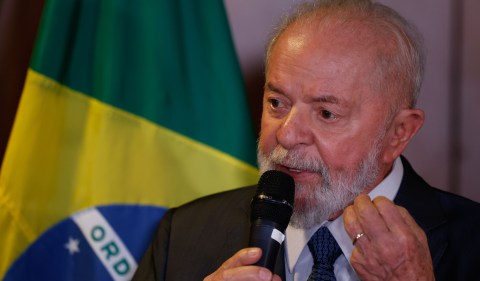 O presidente da República, Luiz Inácio Lula da Silva, durante compromisso no Rio de Janeiro (RJ) Foto: Fernando Frazão/Agência Brasil