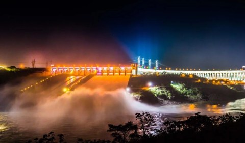 Usina de Itaipu (Foto: Alexandre Marchetti/Divulgação ItaipuBinacional)